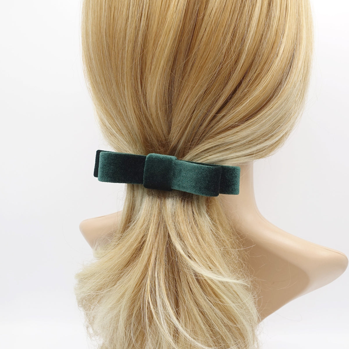 Satin Bow Hair Barrette - A New Day™ Black : Target