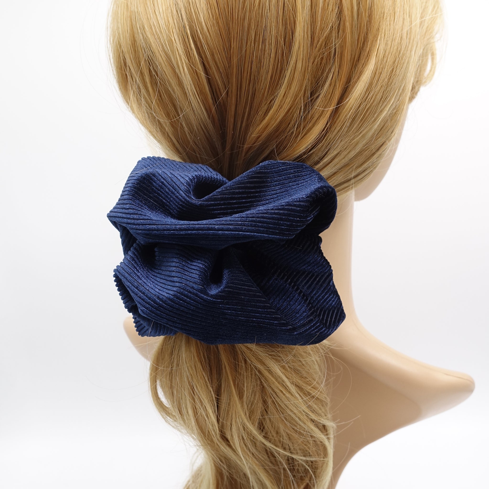 velour scrunchies, corduroy scrunchies, large scrunchies for women