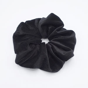 velour scrunchies, corduroy scrunchies, large scrunchies for women