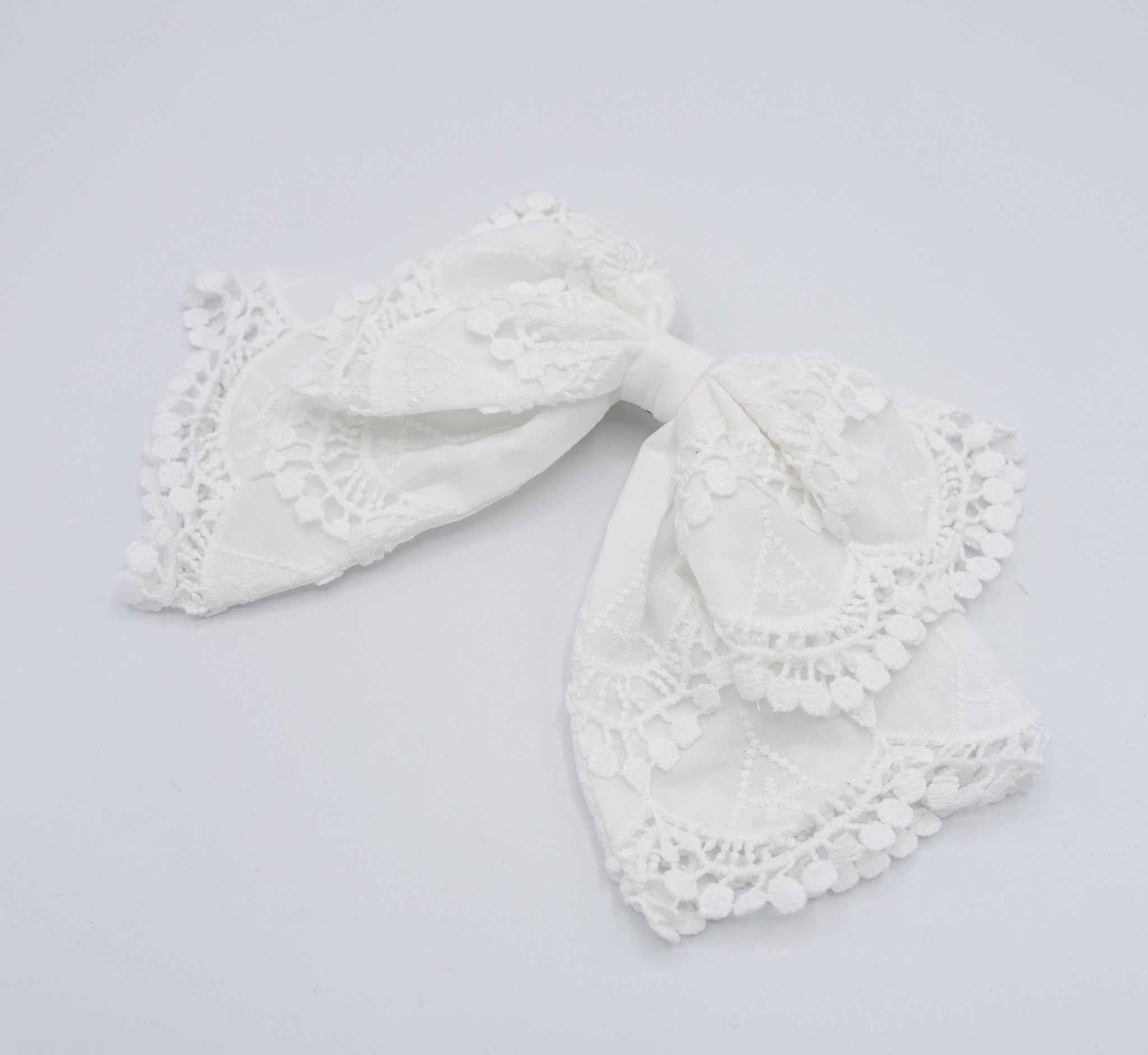 lace hair bow for women