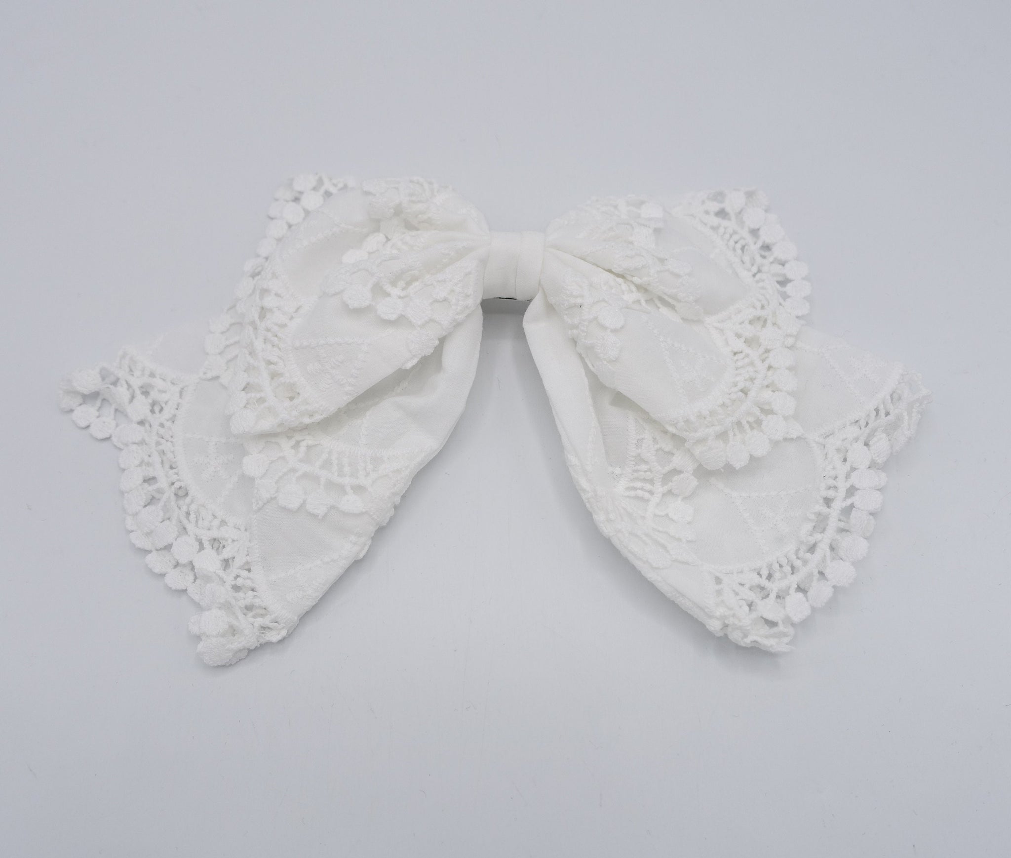 lace hair bow for women