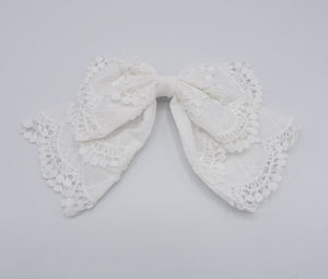 lace hair bow for women