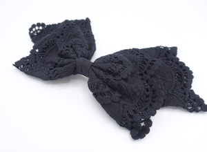 lace hair bow for women