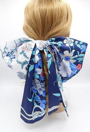 veryshine.com Barrette (Bow) Flower large satin hair bow, Le Grand Noeud Barrette, The Spotlight Hair Bow Barrette for women