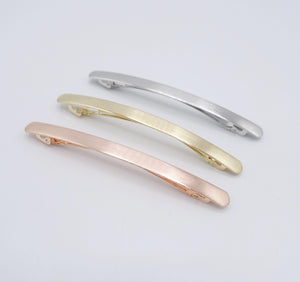 veryshine.com Barrette (Bow) metal hair barrette, minimalist hair barrette, simple hair barrette for women