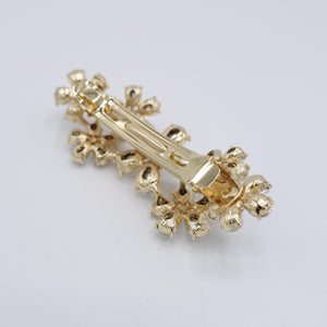 veryshine.com Barrette (Bow) rhinestone flower hair barrette, 7 flower hair barrette, bling hair barrette for women