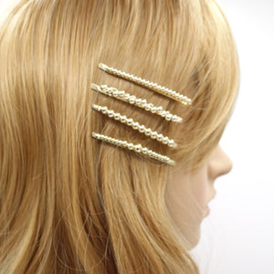 veryshine.com Bobby pin a set of 4 golden ball bobby pins