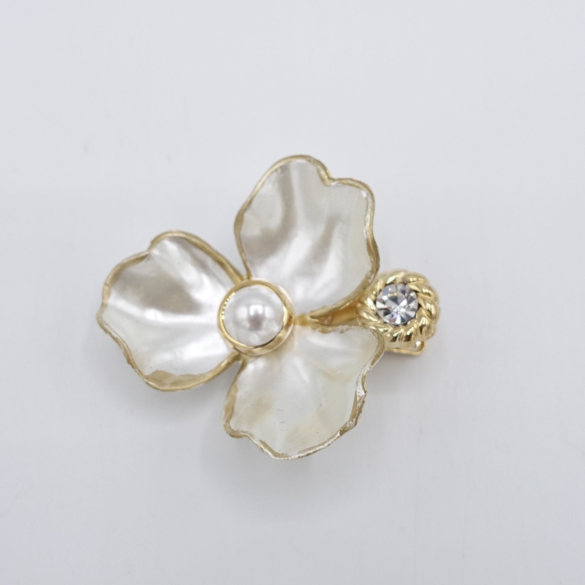 veryshine.com Bridal acc. 1 flower pearl pearl flower hair clip for women