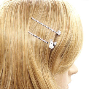 veryshine.com Hair Accessories puppy bobby pin set