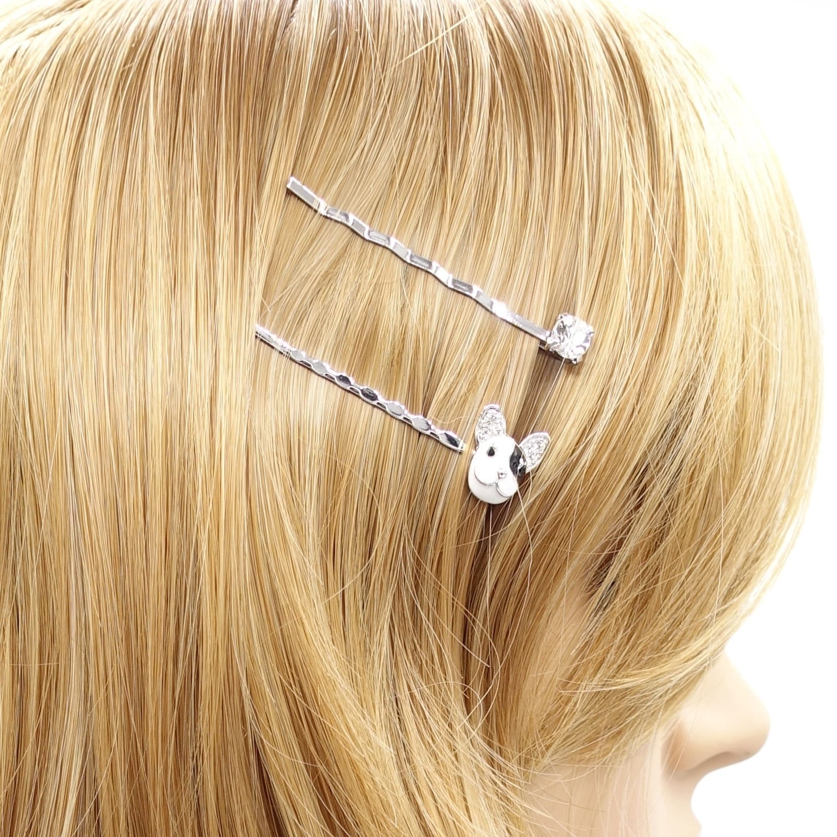 veryshine.com Hair Accessories puppy bobby pin set