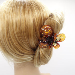veryshine.com Hair Claw butterful hair claw, rhinestone hair claw, two tone hair claw for women