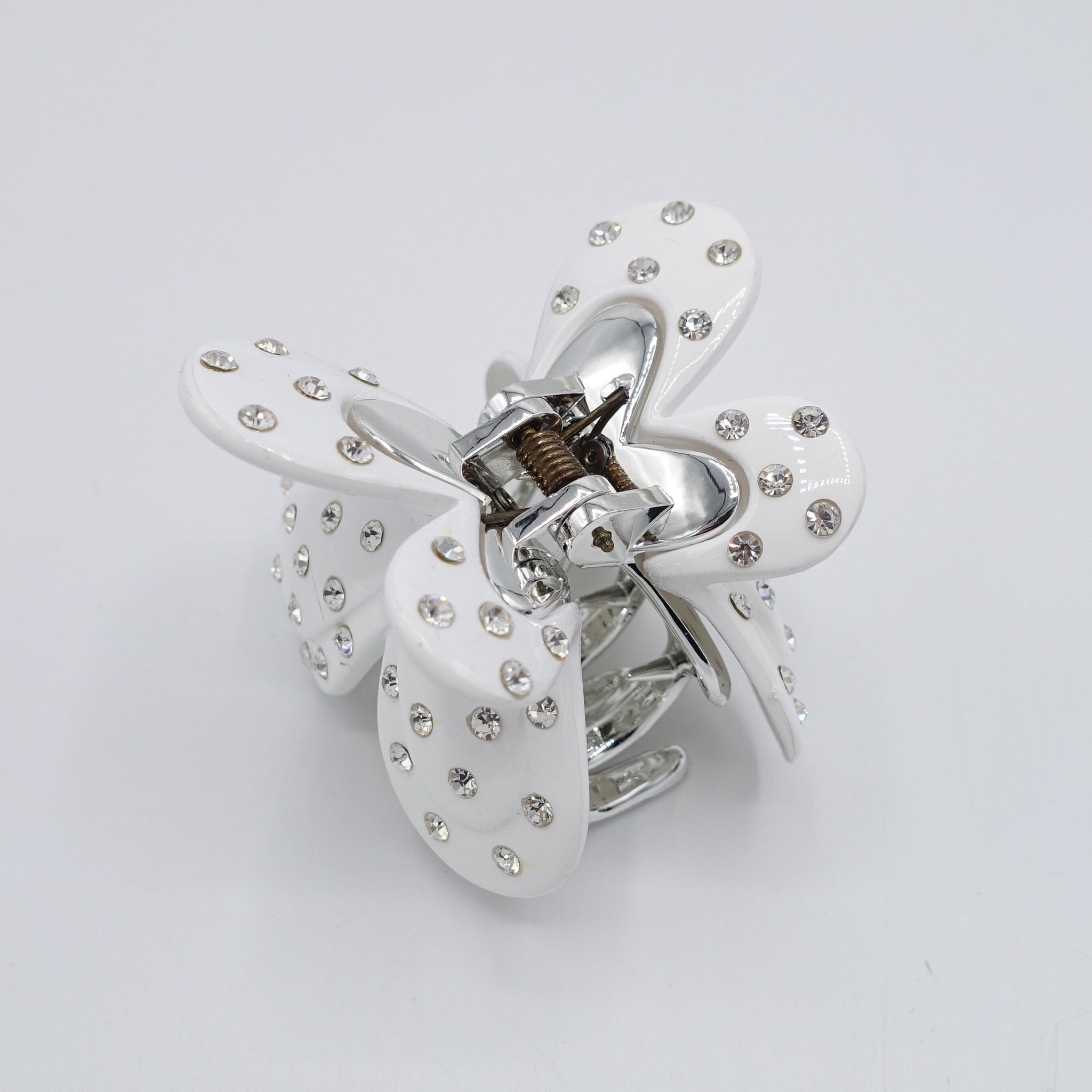 veryshine.com Hair Claw butterful hair claw, rhinestone hair claw, two tone hair claw for women