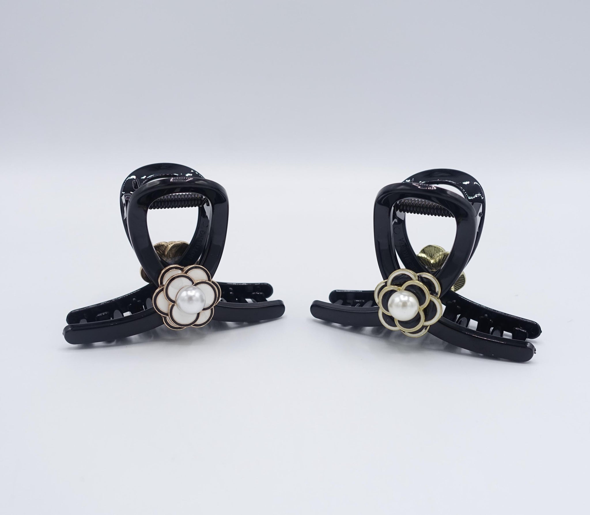veryshine.com Hair Claw flower hair claw, floral hair claw, camellia hair claw clip for women