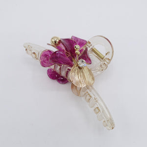 veryshine.com Hair Claw flower hair claw, handmade hair claw, embellished hair claw for women