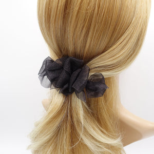 veryshine.com Hair Clip organza bow hair clip, mini hair bow clip