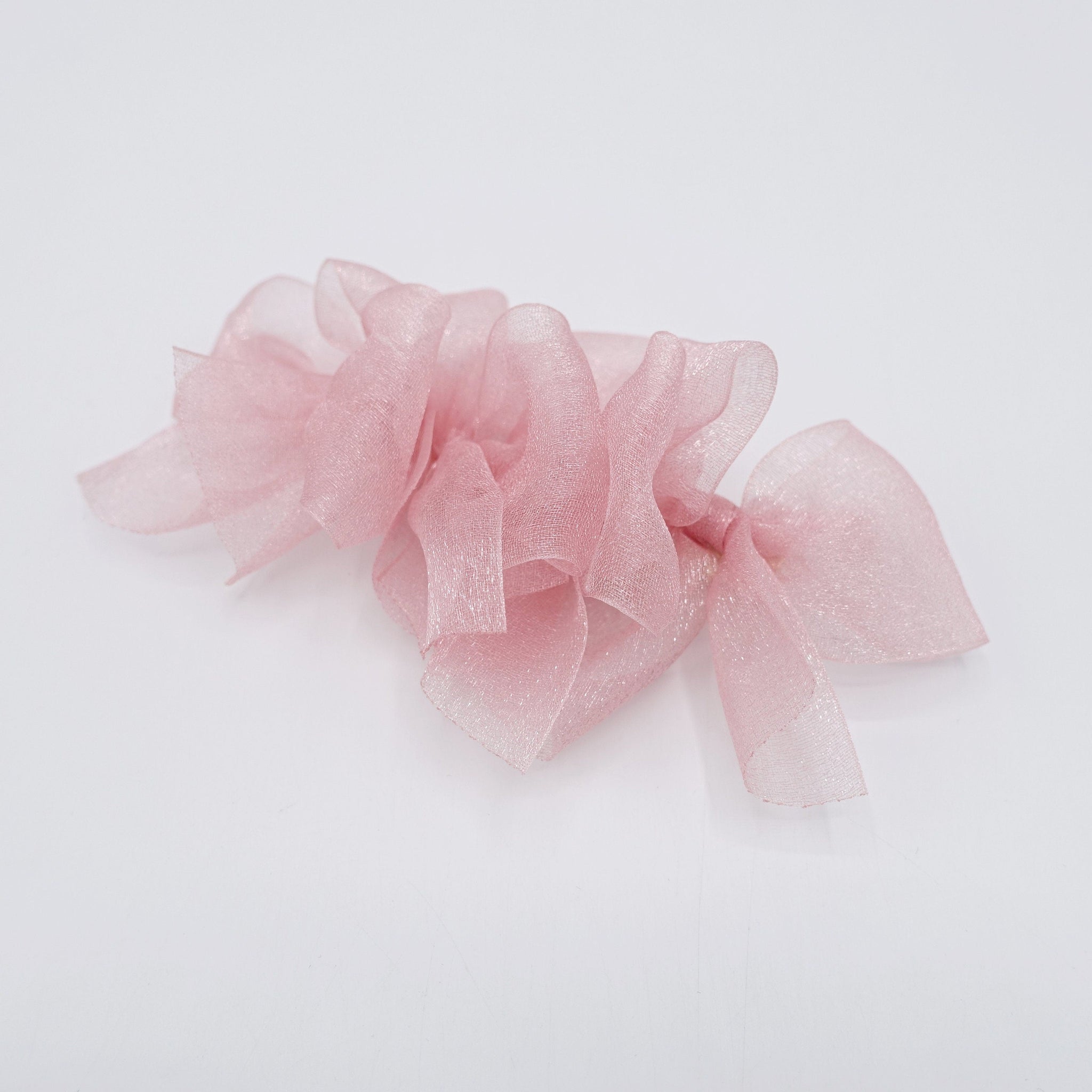 veryshine.com Hair Clip organza bow hair clip, mini hair bow clip