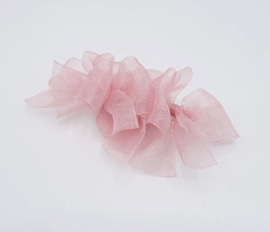 veryshine.com Hair Clip organza bow hair clip, mini hair bow clip