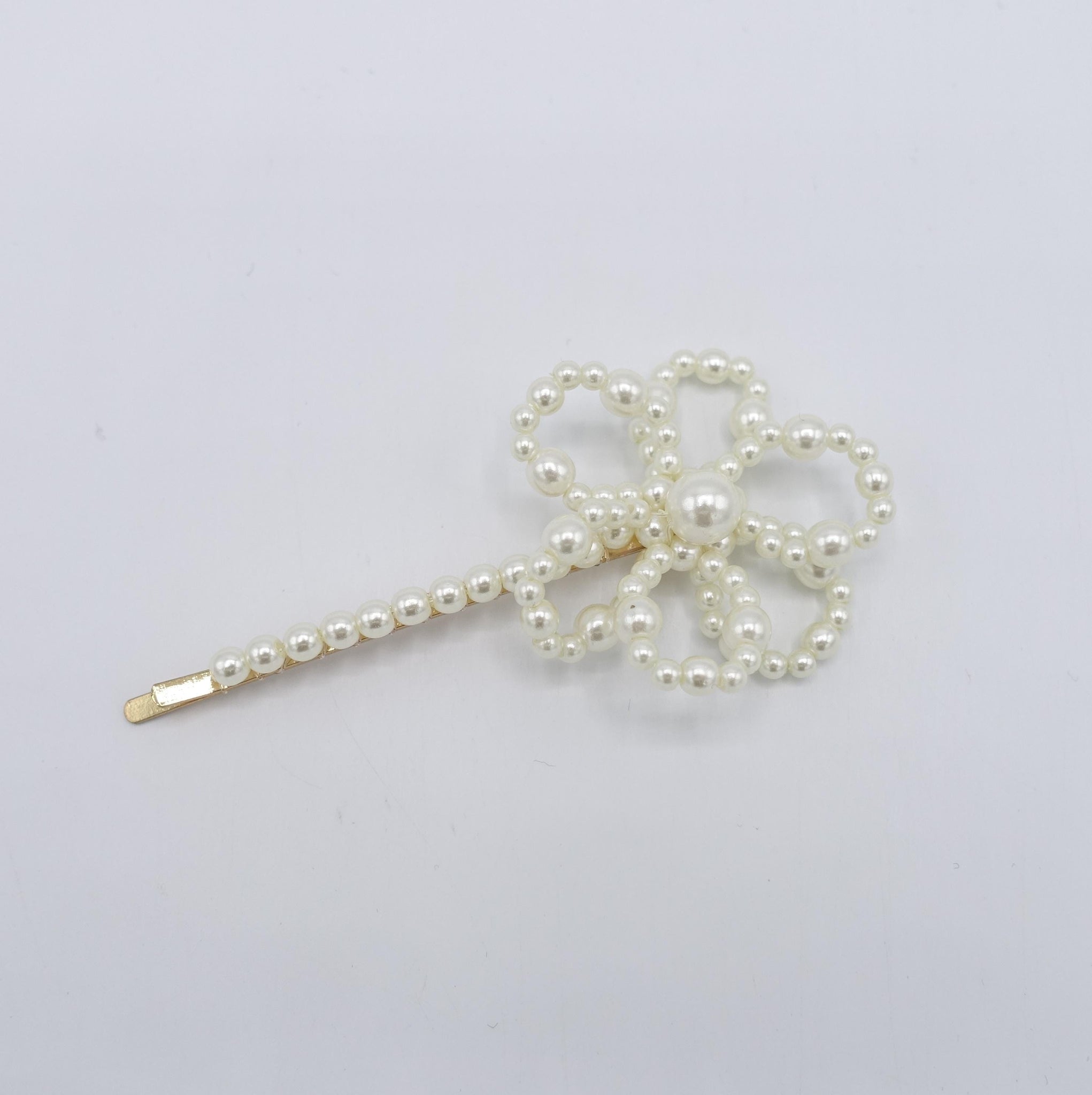 veryshine.com Hair Clip pear flower hair clip, pearl petal hair clip