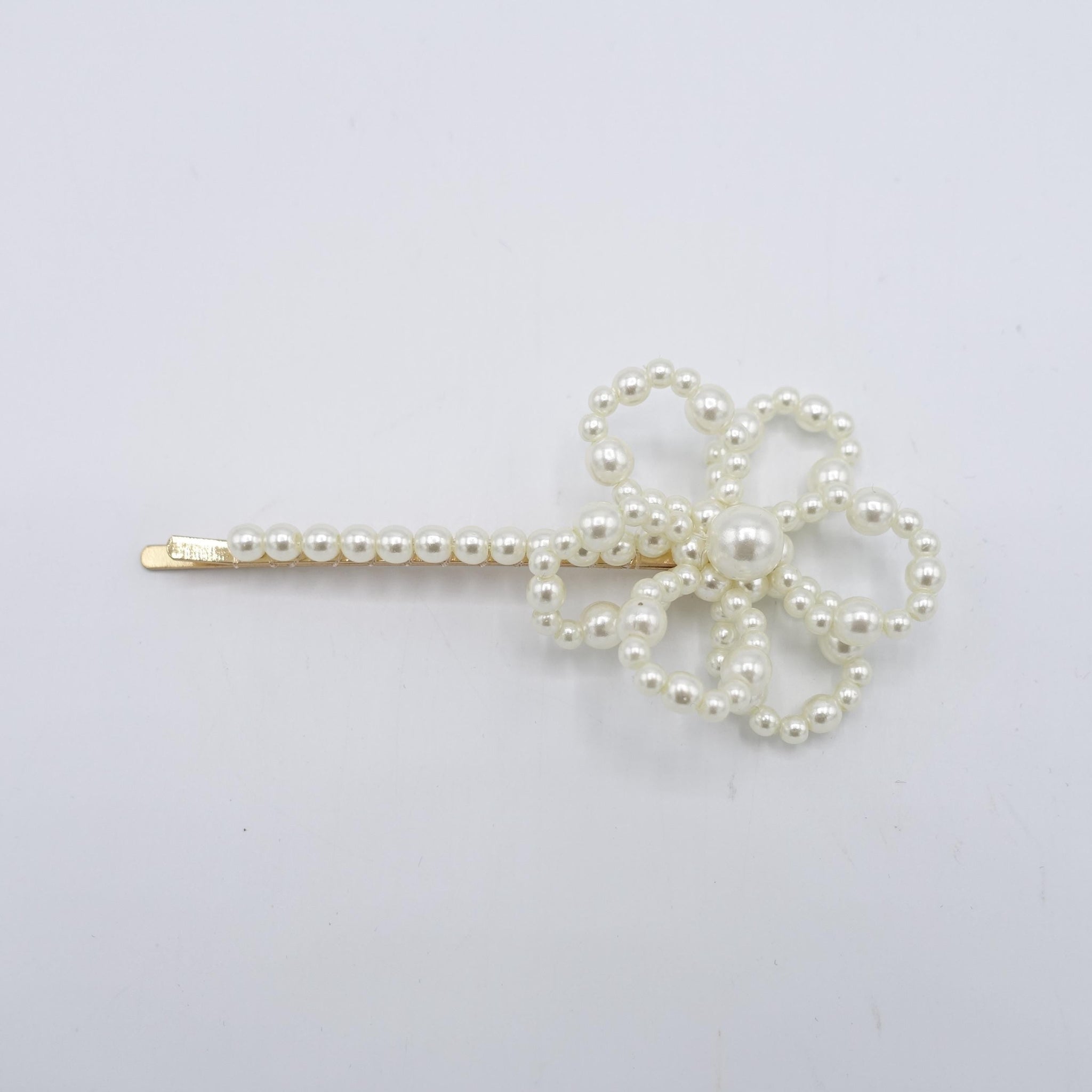 veryshine.com Hair Clip pear flower hair clip, pearl petal hair clip