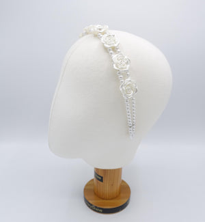 pearl headband for wedding 