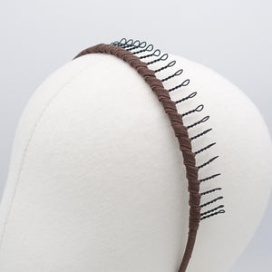 veryshine.com Headband Brown daily comb headband, teeth headband for women