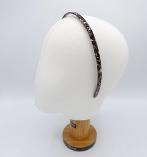 veryshine.com Headband cellulose acetate headband, simple headband for women