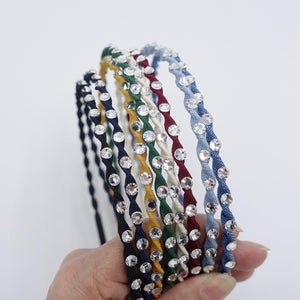 veryshine.com Headband dazzling thin headband, twist headband , casual headband for women