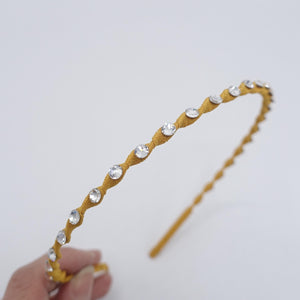 veryshine.com Headband dazzling thin headband, twist headband , casual headband for women