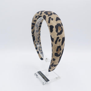 veryshine.com Headband leopard headband, padded headband, trendy headband for women