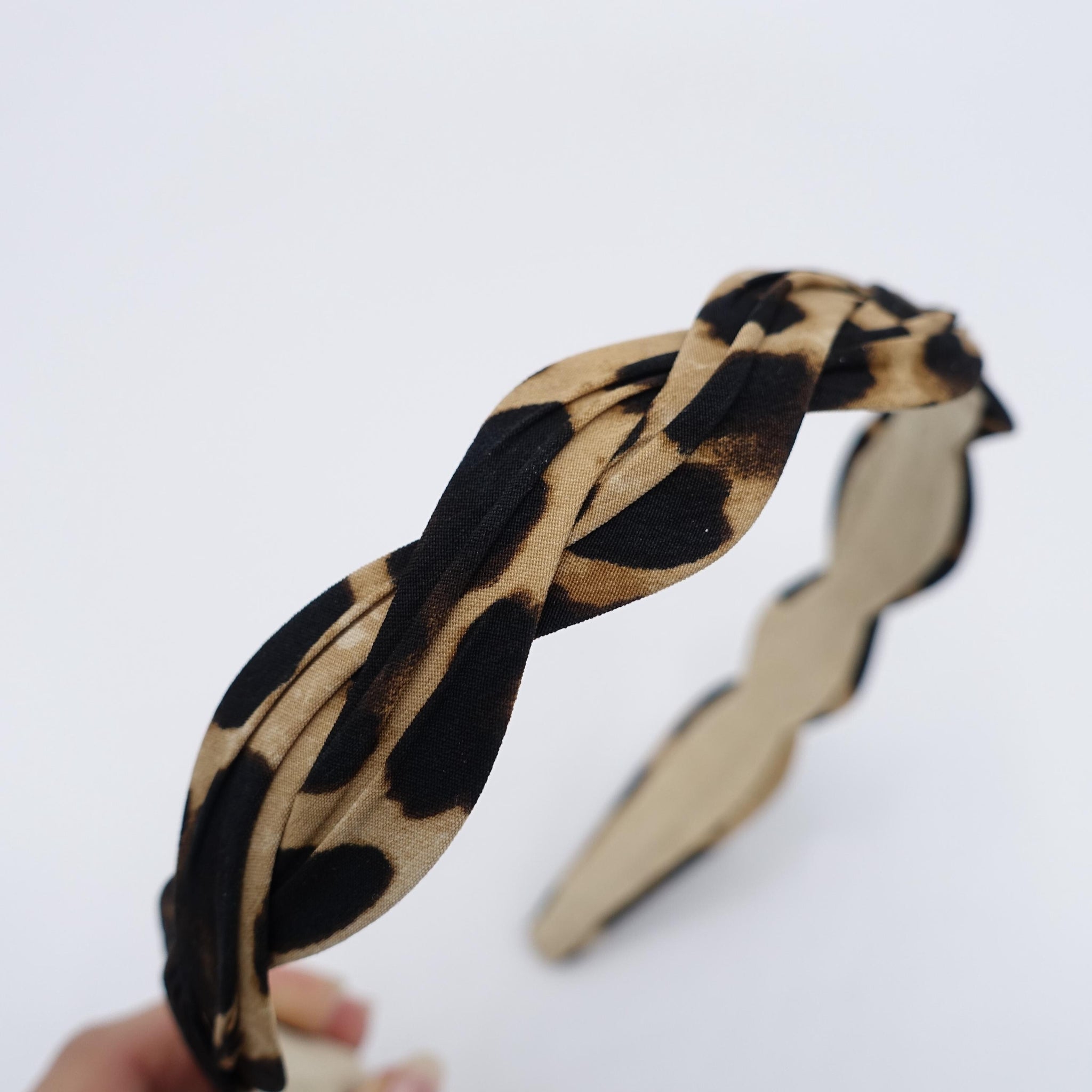 leopard print headband 