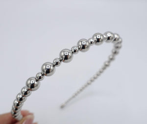 veryshine.com Headband pearl headband, elegant headband, graduated headband for women