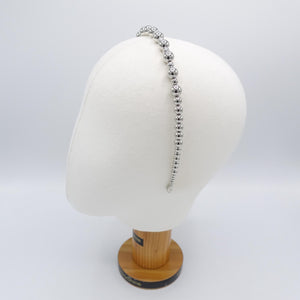 veryshine.com Headband pearl headband, elegant headband, graduated headband for women