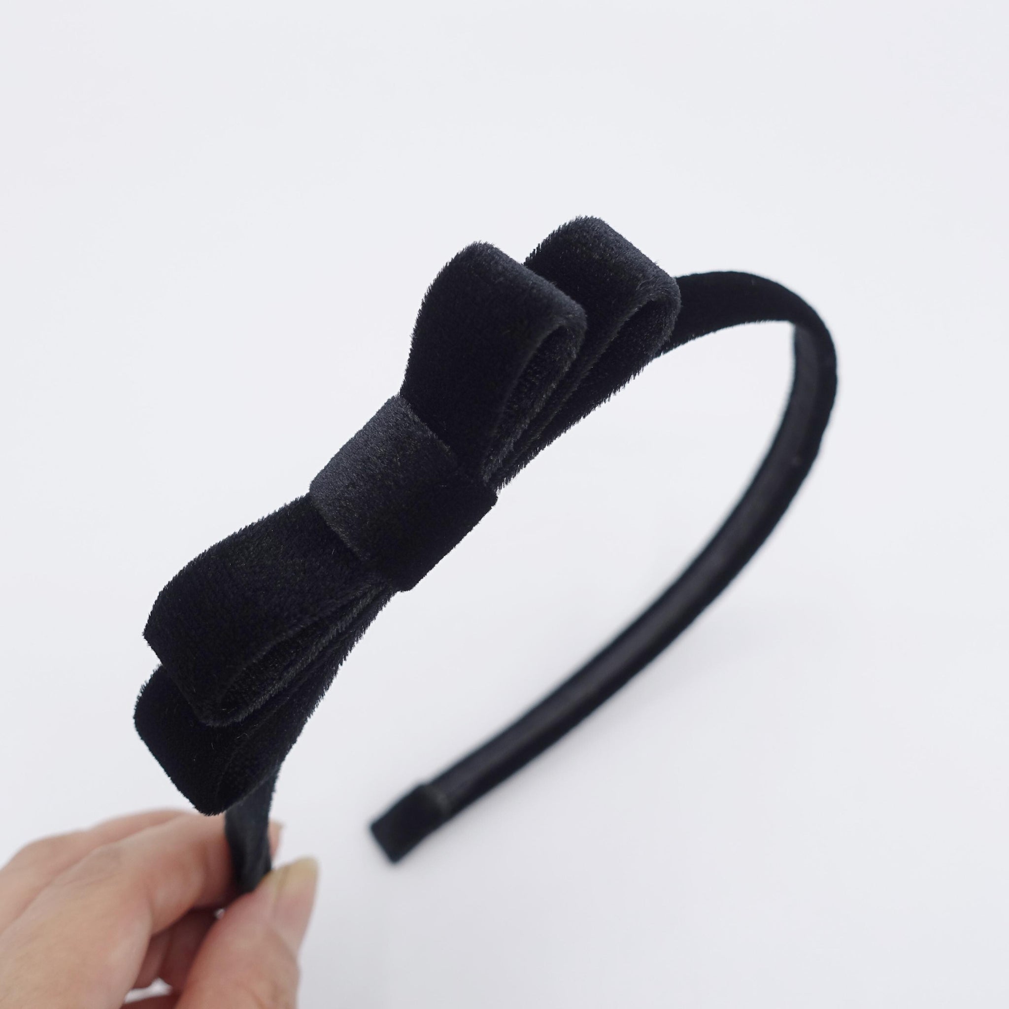 veryshine.com Headband velvet bow headband, simple headband for women