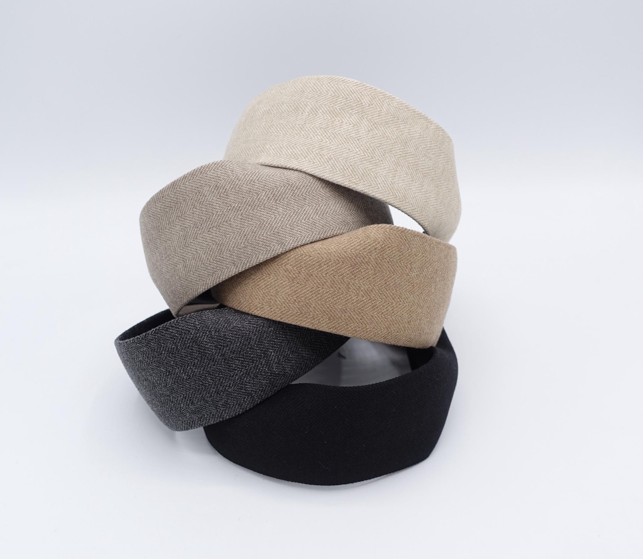 veryshine.com Headband woolen headband, flat headband, wide headband for women