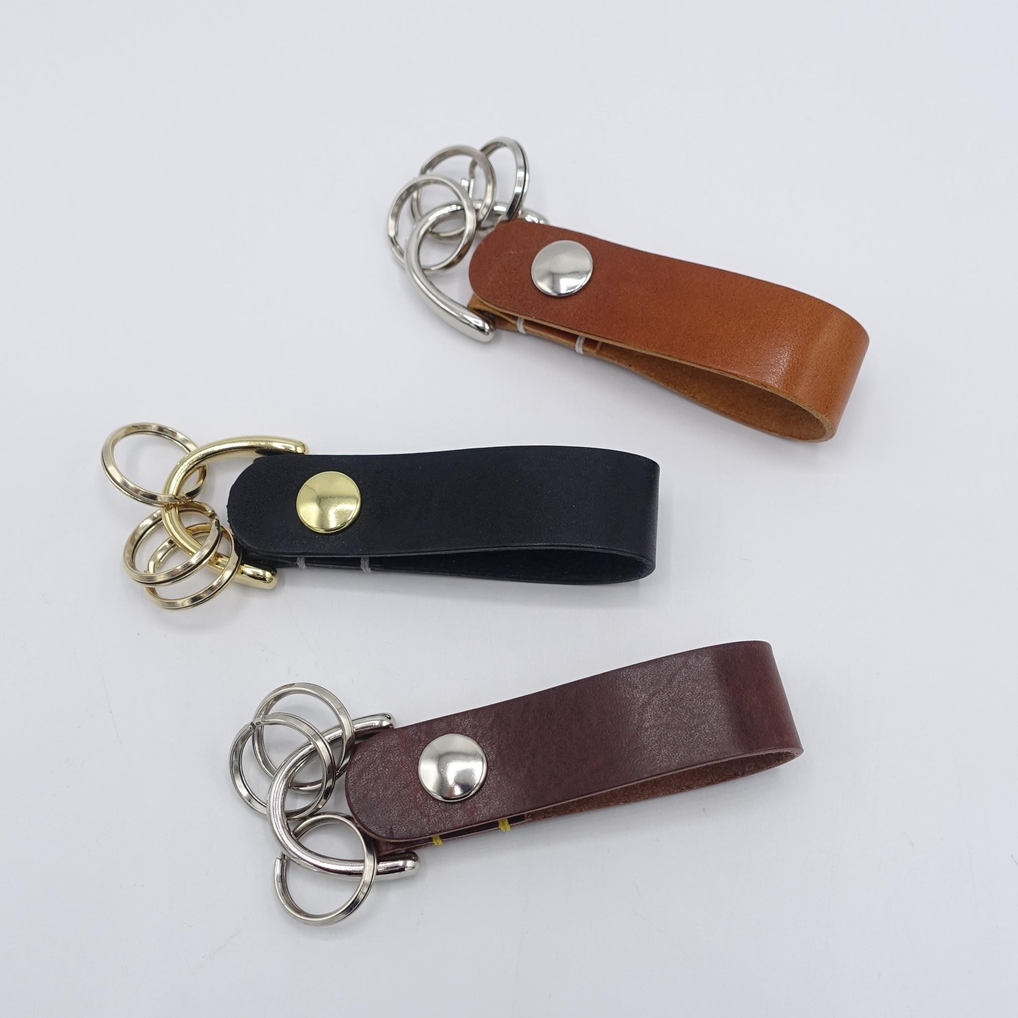 veryshine.com Key chain leather key chain, jumper hook key chain, leather keyring