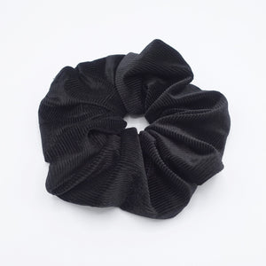 veryshine.com Scrunchies Black velour scrunchies, corduroy scrunchies, large scrunchies for women