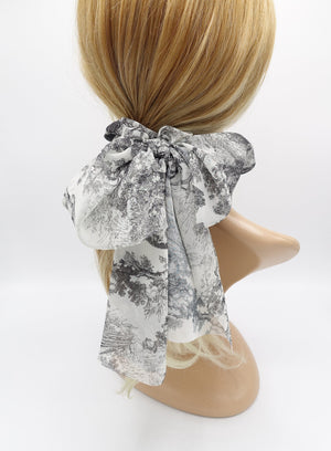 veryshine.com Scrunchies chiffon scrunchies, safari print hair tie, bow knot scrunchies for women