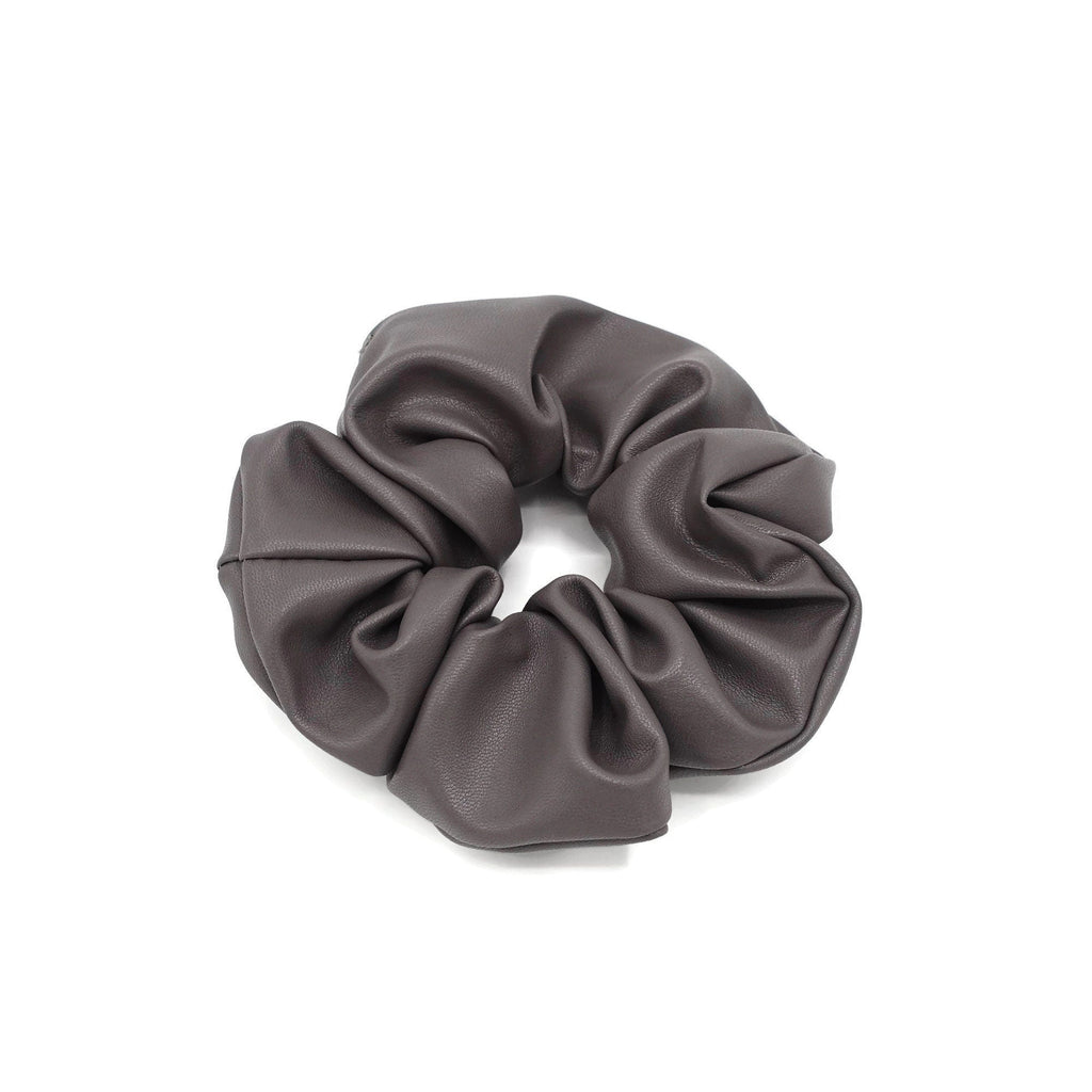 veryshine.com Scrunchies faux leather scrunchies Fall Winter scrunchy women hair accessory