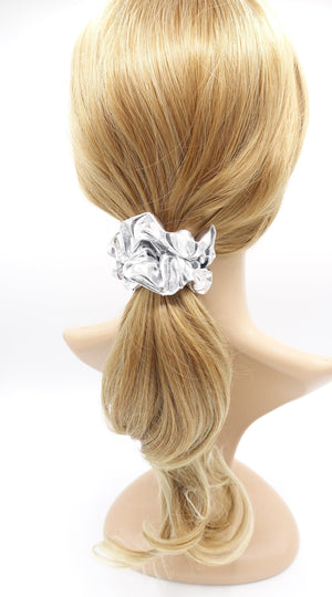 veryshine.com Scrunchies metallic bow scrunchies set for women