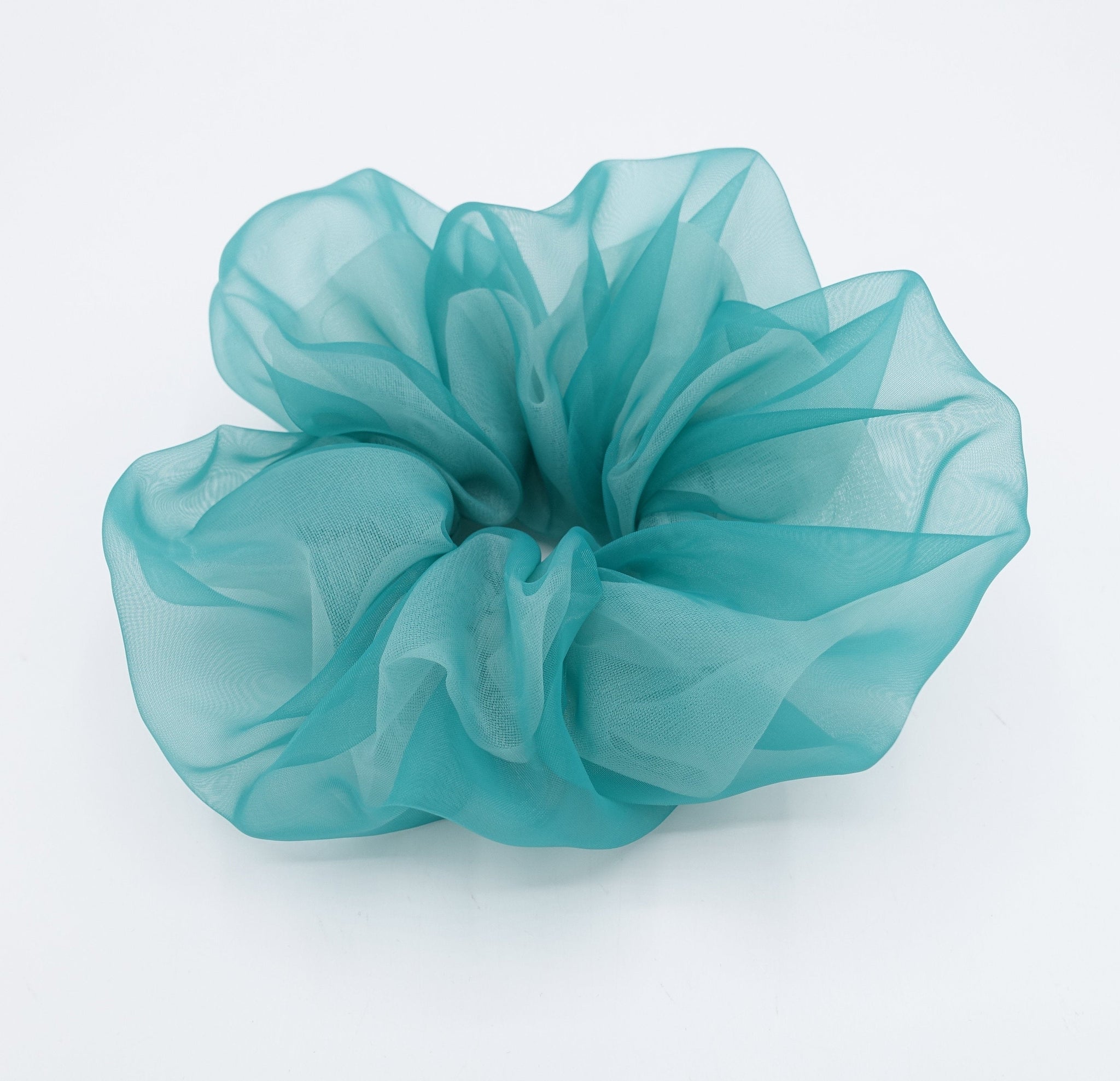 veryshine.com Scrunchies organza scrunchies, see through hair scrunchie, double scrunchies for women