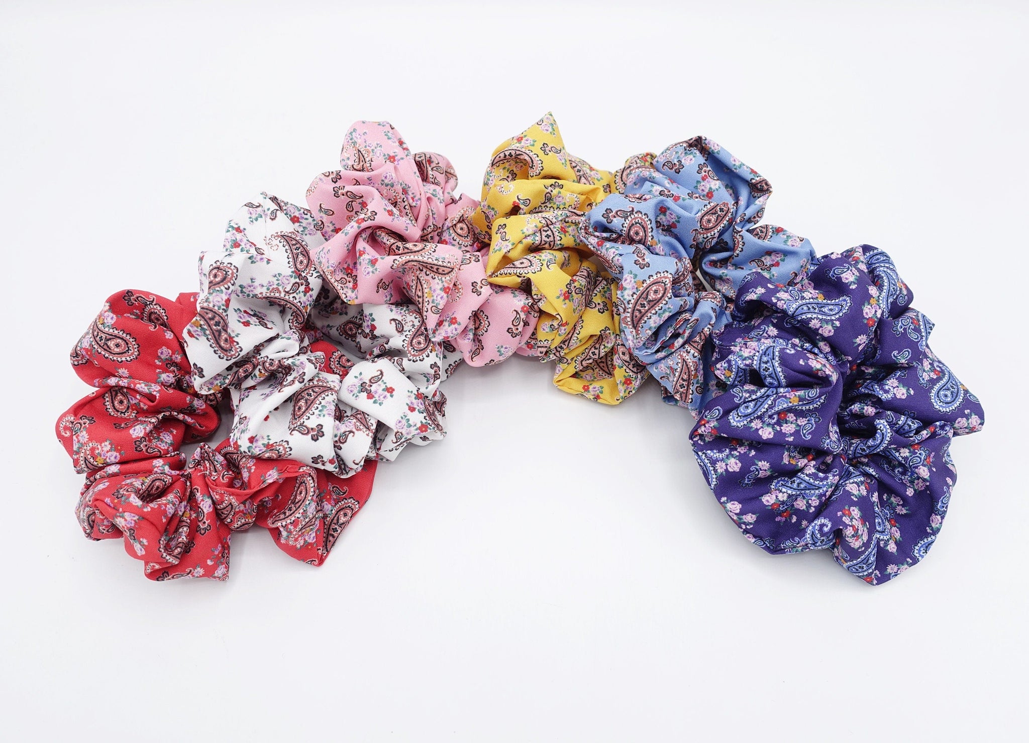 veryshine.com Scrunchies paisley scrunchies, basic scrunchies, hair accessory shop for women