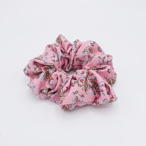 veryshine.com Scrunchies Pink paisley scrunchies, basic scrunchies, hair accessory shop for women