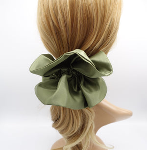 veryshine.com Scrunchies satin ruffle scrunchies, satin volume scrunchies, fashion scrunchies for women