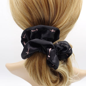 veryshine.com Scrunchies satin stitch scrunchies, black scrunchies for women