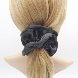 veryshine.com Scrunchies satin stitch scrunchies, black scrunchies for women