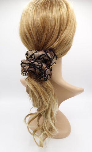 veryshine.com Scrunchies velvet patterned scrunchies, organza scrunchies for women