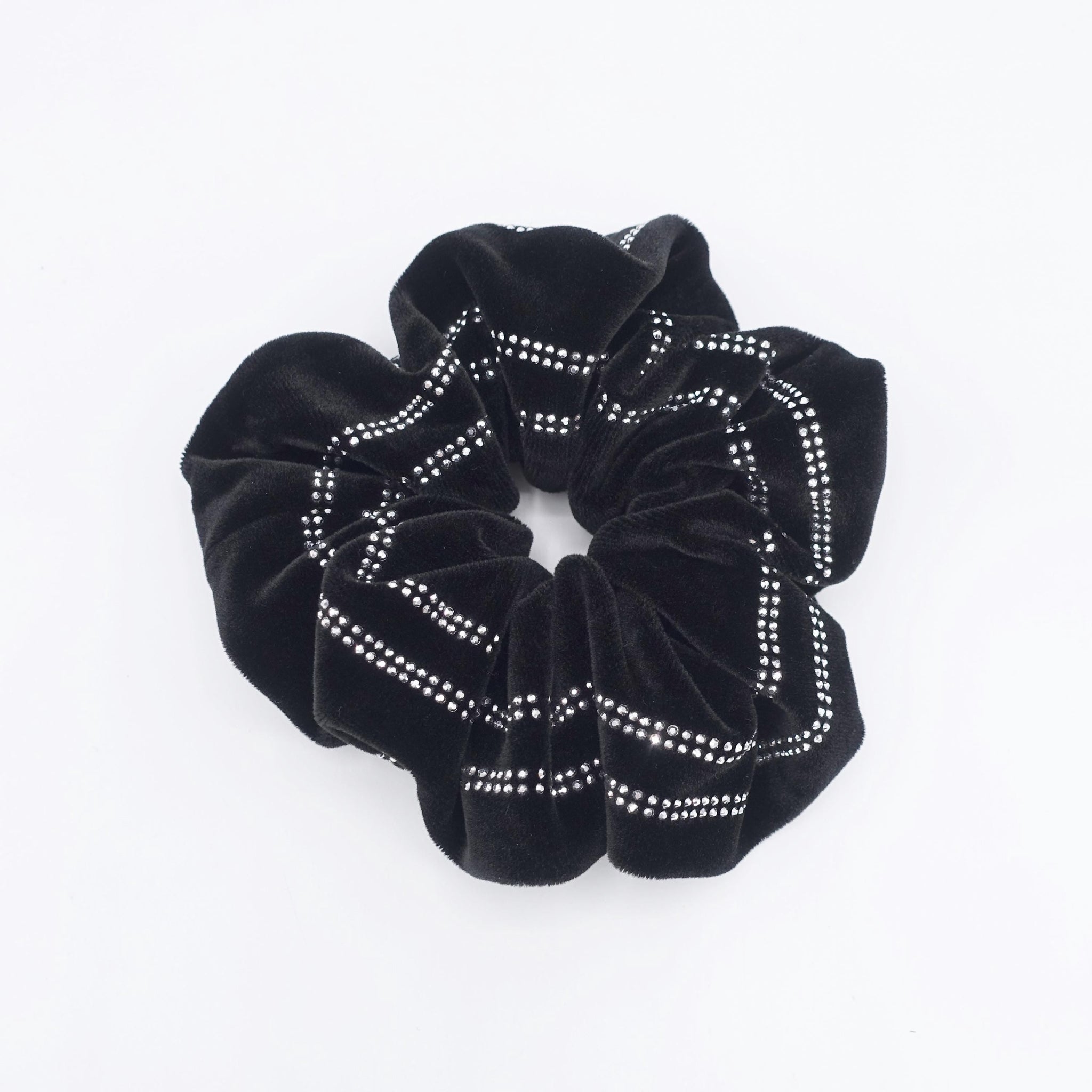 veryshine.com Scrunchies velvet scrunchies, hotfix embellished scrunchies, dazzling scrunchies for women