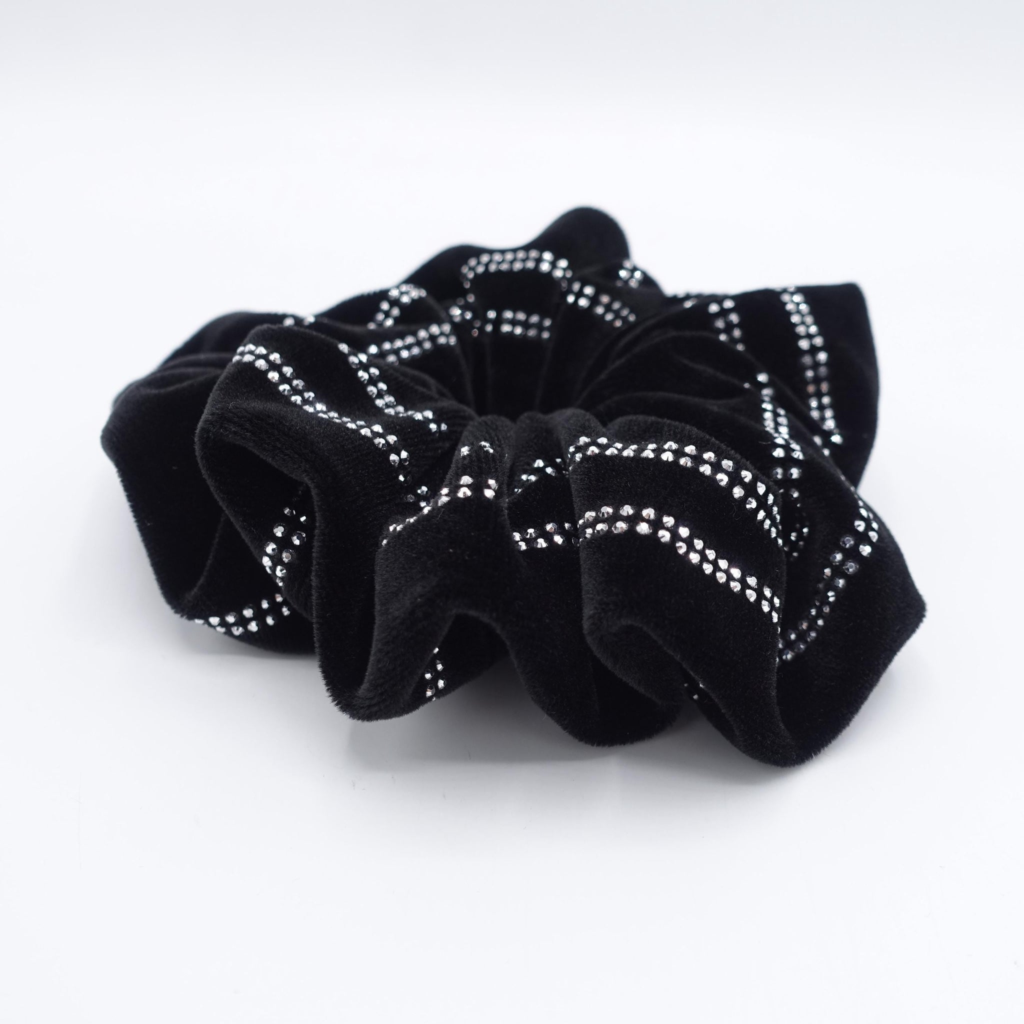 veryshine.com Scrunchies velvet scrunchies, hotfix embellished scrunchies, dazzling scrunchies for women