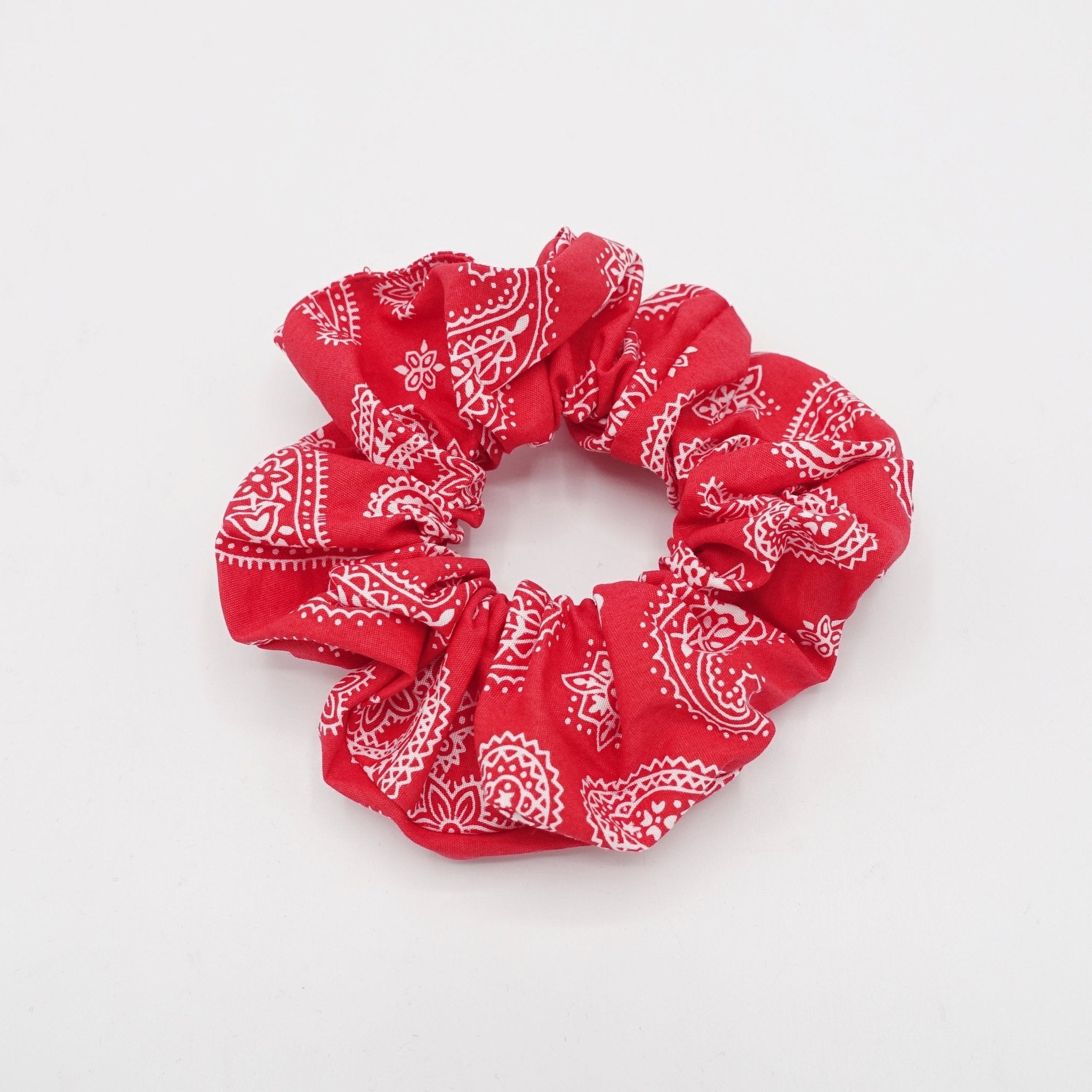 veryshine.com Accessories paisley print scrunchies casual hair elastic scrunchie for women