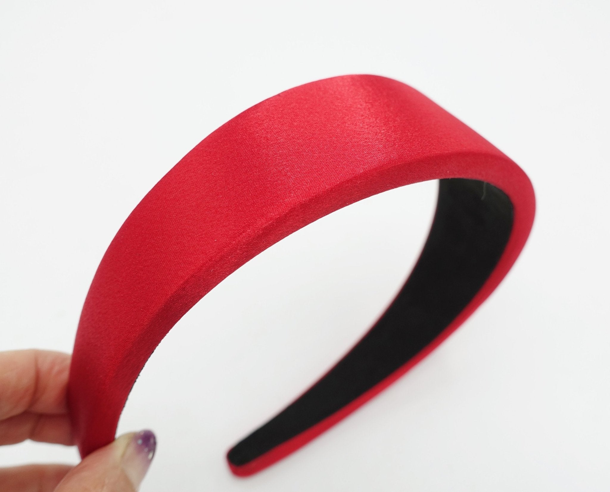 veryshine.com Accessories satin padded headband stylish fashion hairband